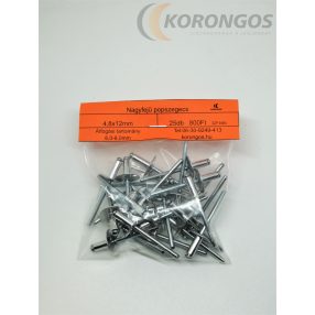 Nagyfejű alumínium popszegecs 4,8x12mm
