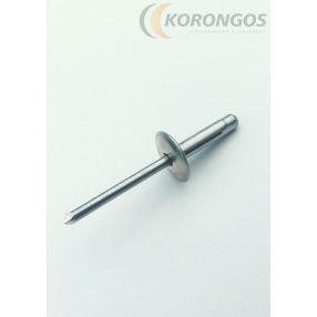   Háromfelé nyíló extra nagyfejű alumínium popszegecs 4,8x20mm