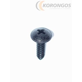 Fekete lemezcsavar préselt alátéttel 4,2x16mm