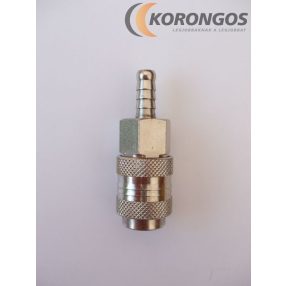 Gyorscsatlakozó 6mm tömlővéggel