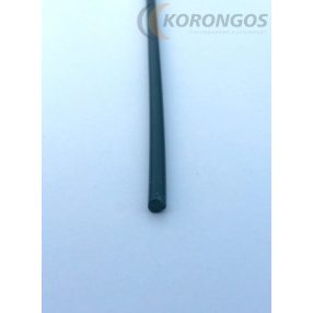 HDPE huzal 3 mm vastag fekete műanyag hegesztő pálca