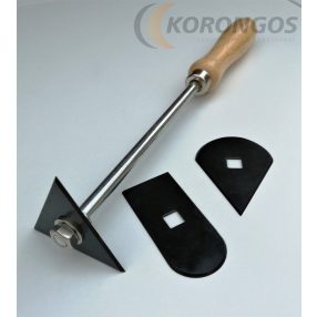   Kaparó szerszám műanyag javításhoz cserélhető pengékkel