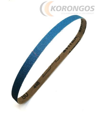 Végtelenített csiszoló szalag 13x451mm  P80