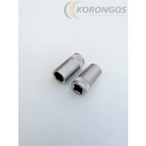 Hatlapú rövid dugókulcs  8mm
