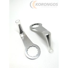 FEIN L alakú fogazott szélvédő kivágó kés