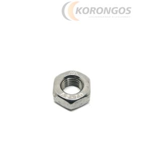 Rozsdamentes hatlapú anya M10x1