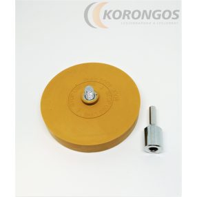   Díszlécragasztó maradvány eltávolító radír menetes csappal befogó adapterrel
