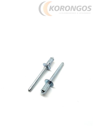 Nagy szakítószilárdságú acél popszegecs 4,8x 8,8mm