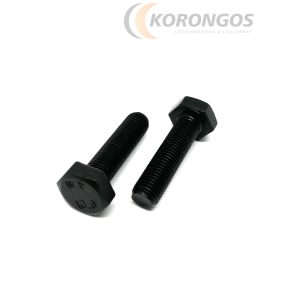 Hatlapfejű acél csavar M10x1,25x40