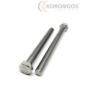 Rozsdamentes hatlapfejű csavar M80x 80