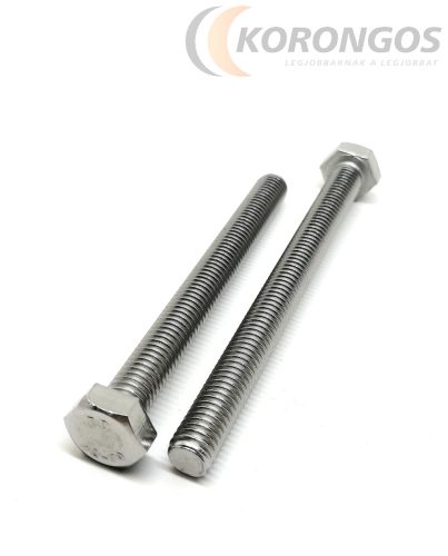 Rozsdamentes hatlapfejű csavar M80x 80