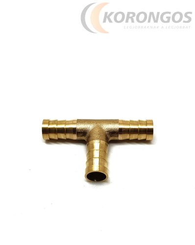 T elágazó 10mm-es tömlővéggel