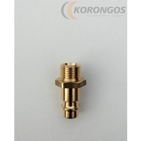   Ellenrész pneumatikus gyorscsatlakozóhoz 1/4"-os  külsőmenettel