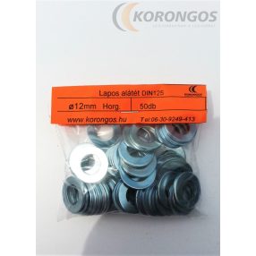 Lapos alátét 12mm 50db-os csomagban