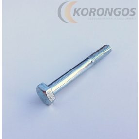 Hatlapfejű részmenetes csavar M10x80mm