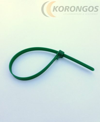 Oldható kábelkötegelő 250x7,5mm zöld