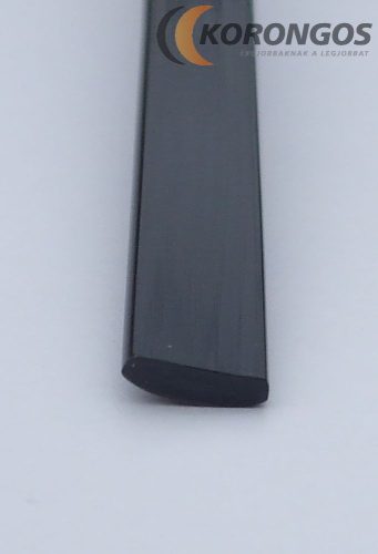 PA-6 szalag 8 mm x 2 mm  fekete műanyag hegesztő pálca 