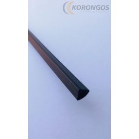 PP A-profil 100 cm fekete Műanyag hegesztő pálca