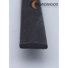   PP/EPDM szalag 8 mm x 2 mm x 100 cm fekete Műanyag hegesztő pálca 