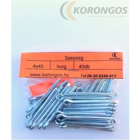 Sasszeg 4,0x40mm 40db-os csomagban